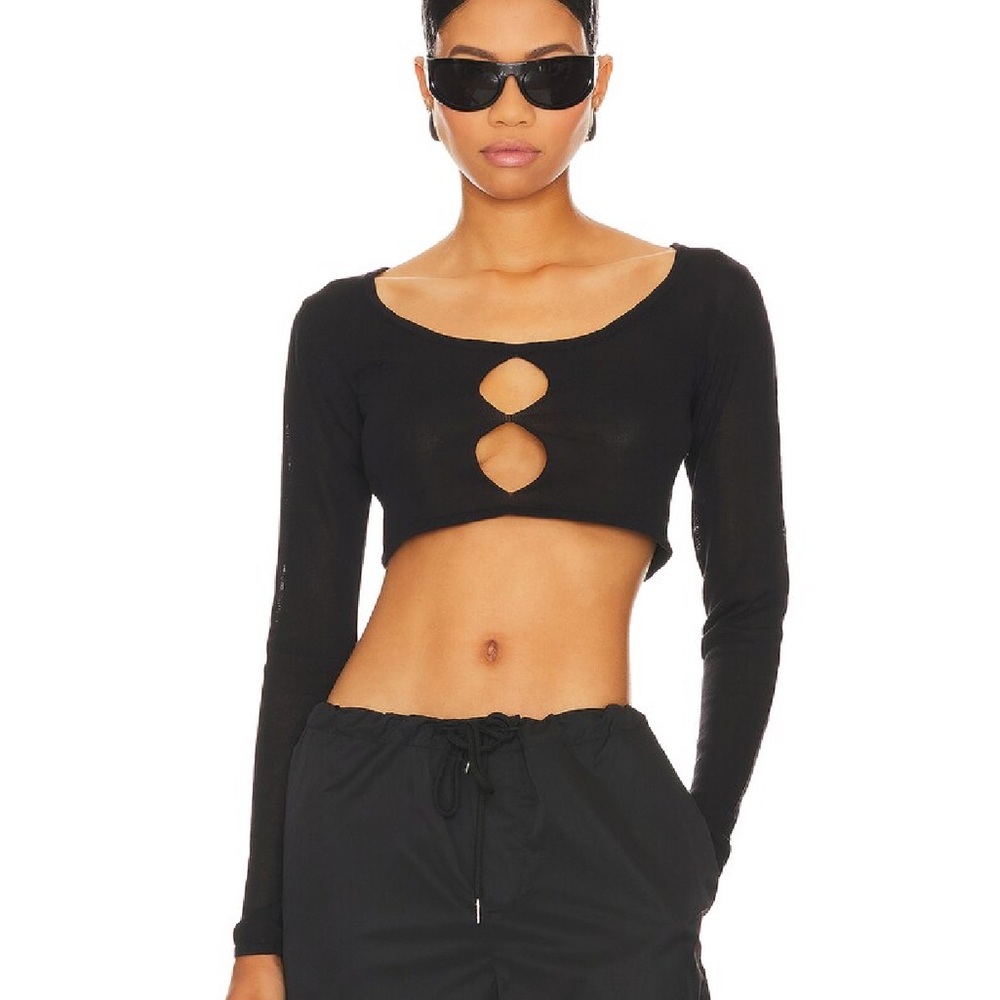 Superdown Crop Top